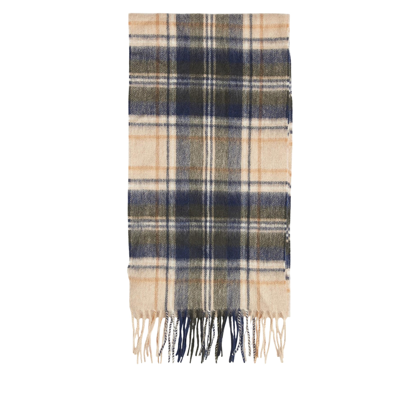 Sciarpa Uomo New Check Tartan Beige