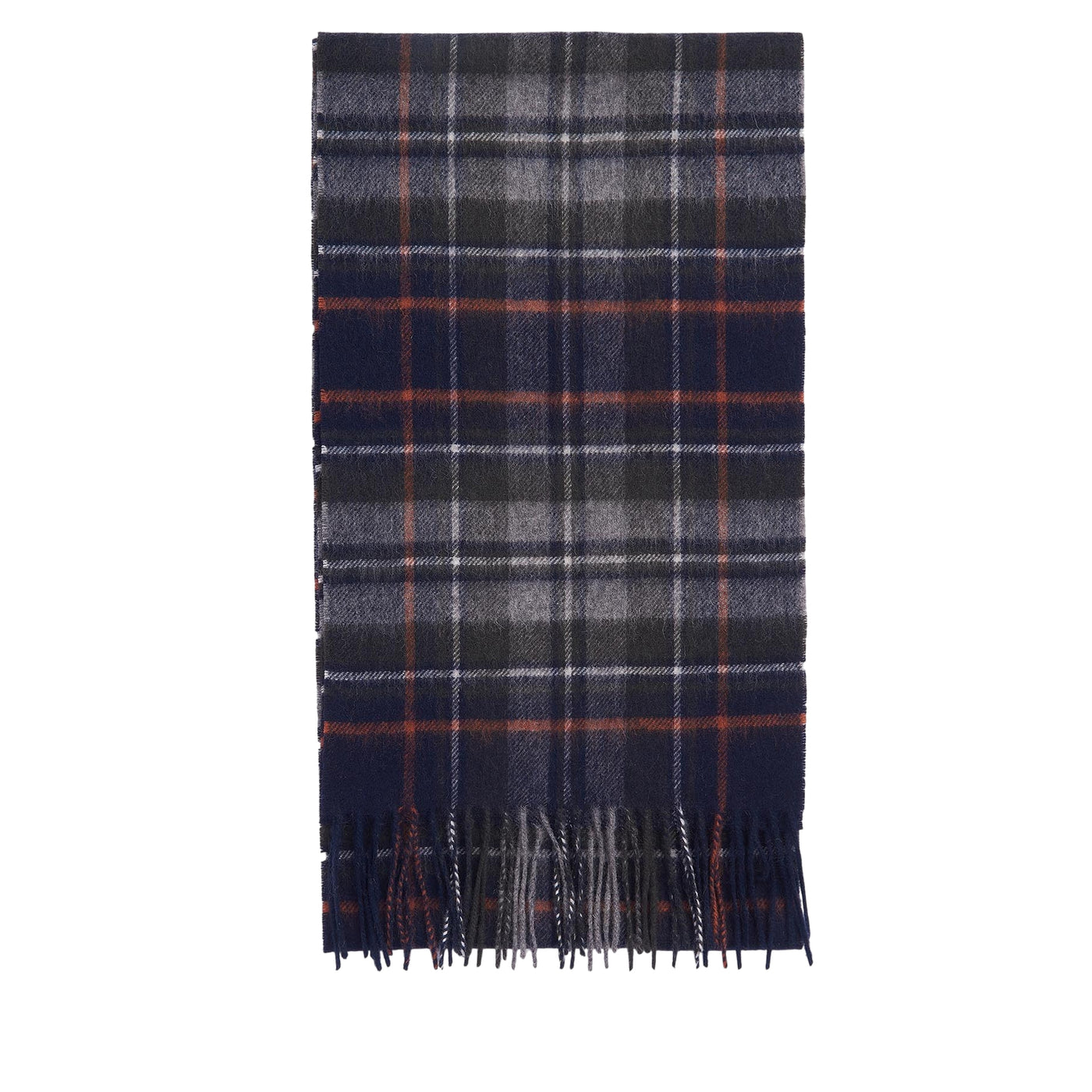 Sciarpa Uomo New Check Tartan Navy