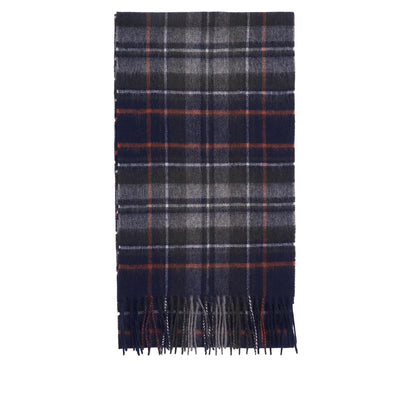 Sciarpa Uomo New Check Tartan Navy