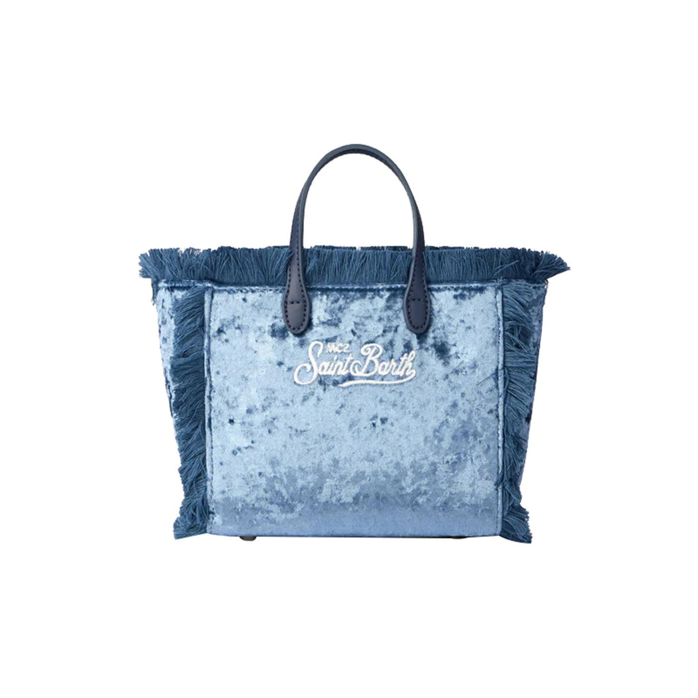 Borsa a mano Donna Mini Vanity Azzurro retro