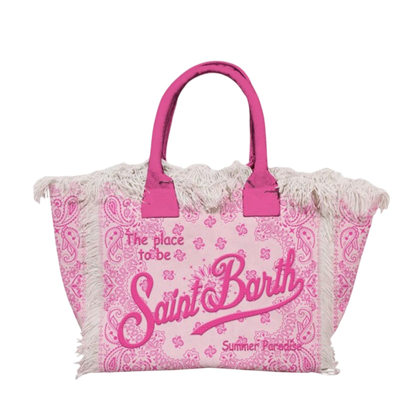 Borsa a mano Vanity stampa bandana Rosa