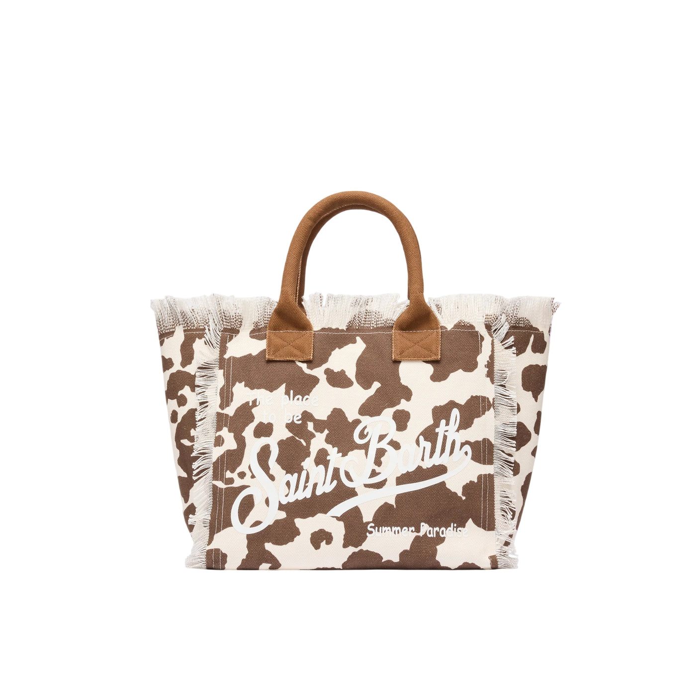 Borsa a mano Vanity con stampa maculata