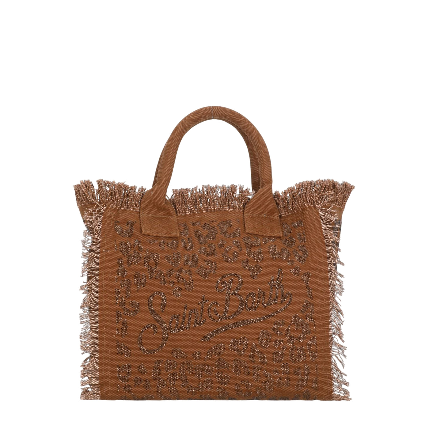 Borsa a mano da donna con strass Marrone