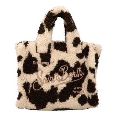 Borsa a mano Vanity mini  in teddy muccato
