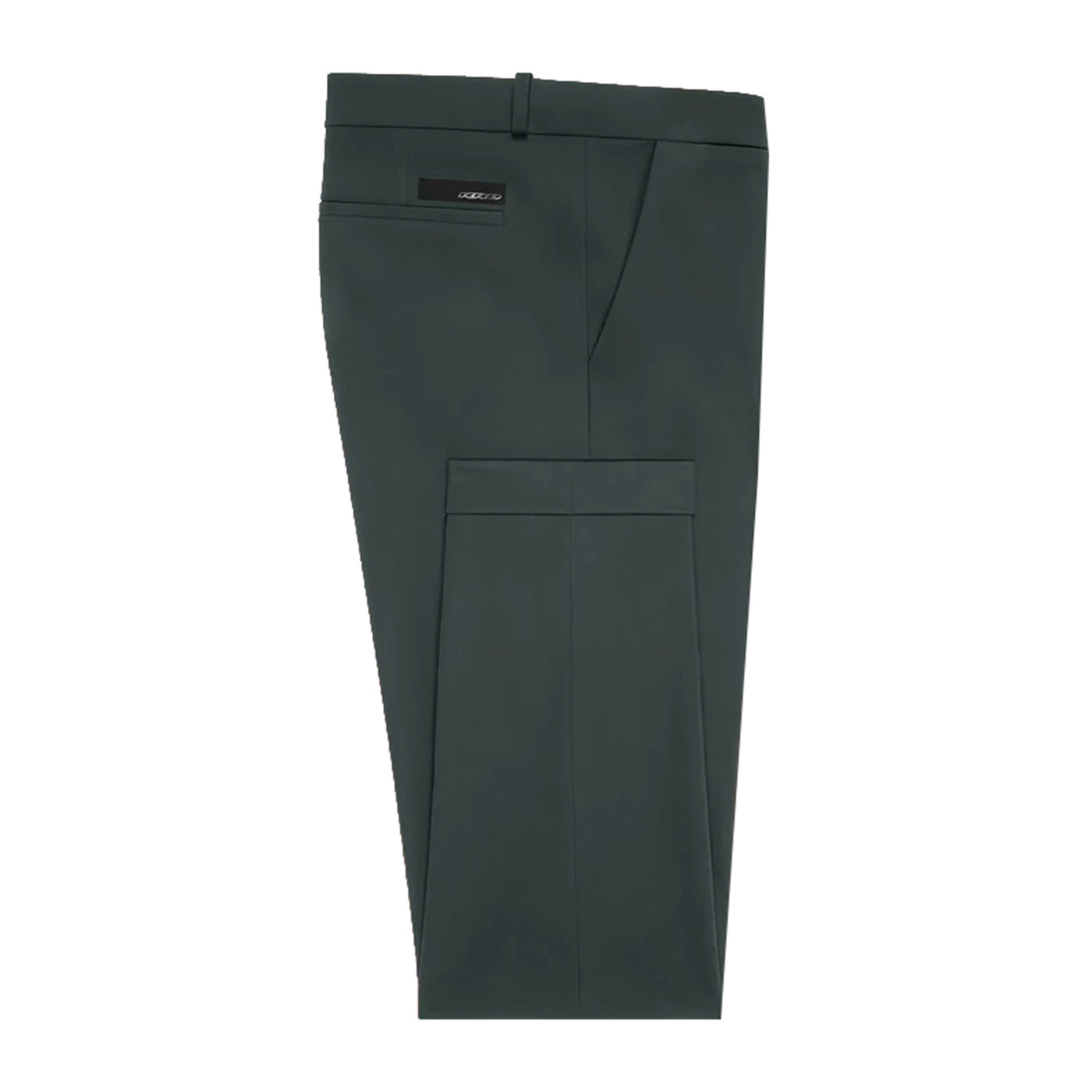 Pantalone Uomo modello chino, in tessuto stretch con etichetta logo 