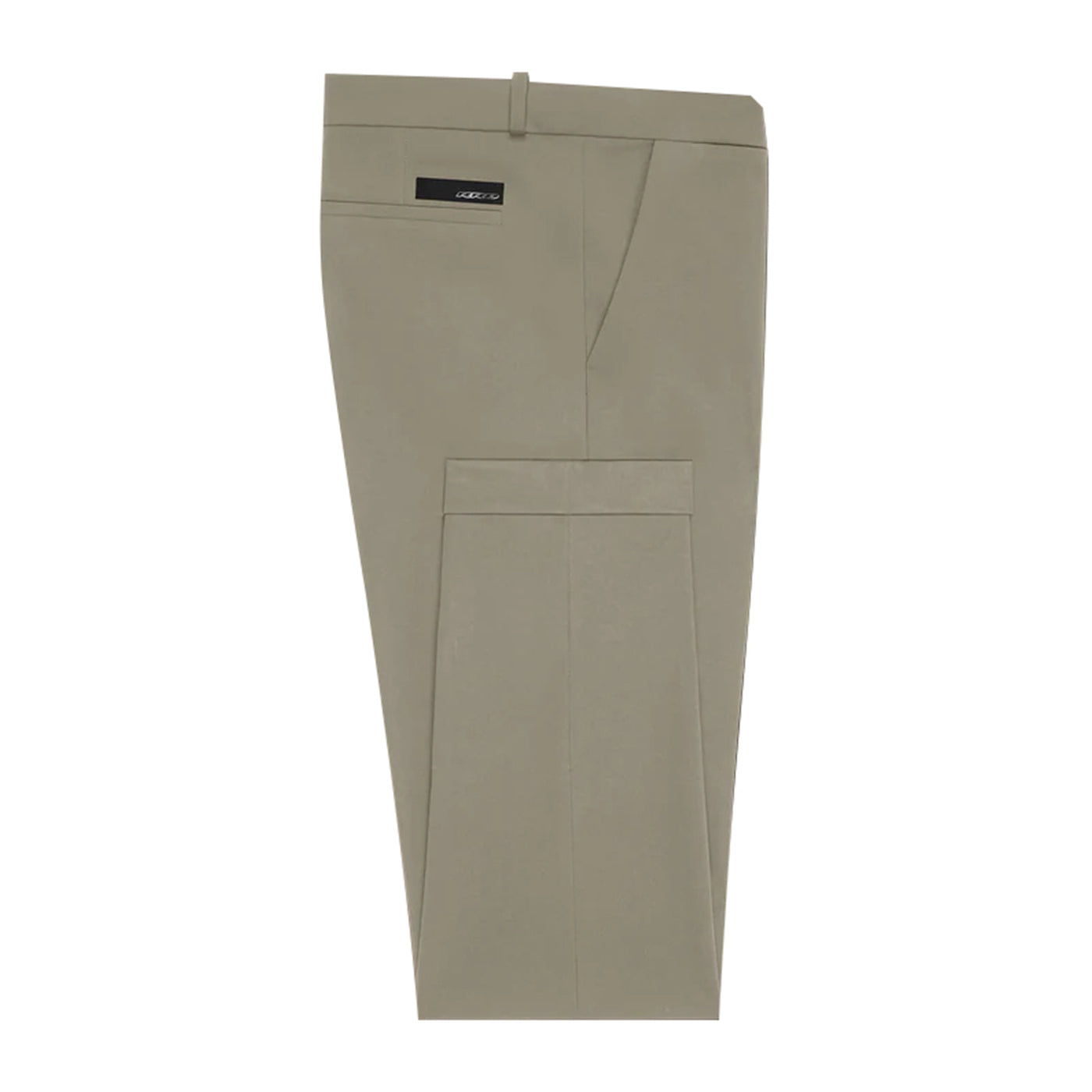 Pantalone Uomo modello chino, elasticizzato, con risvolto sul fondo