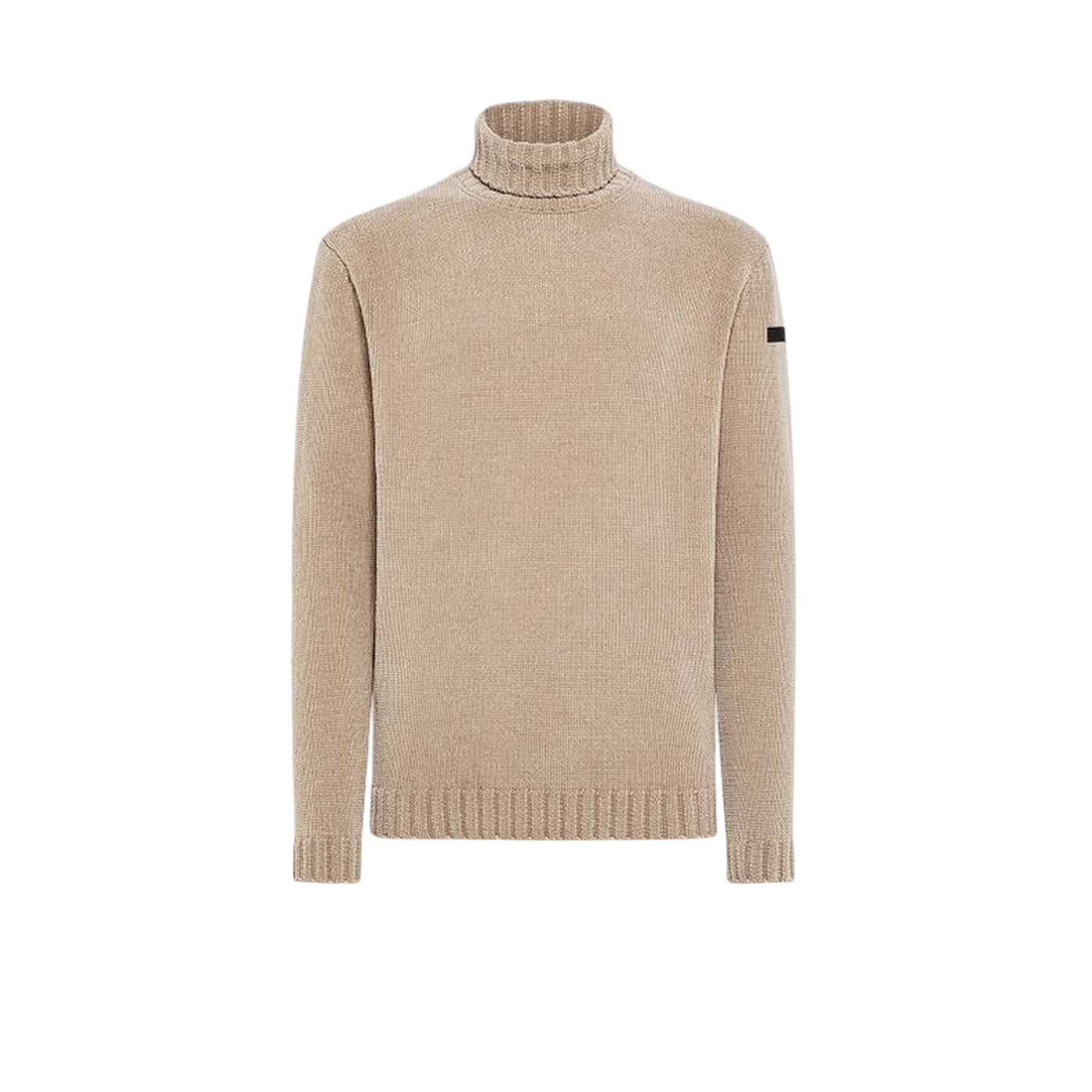 Maglione Uomo con collo a coste inglesi Beige