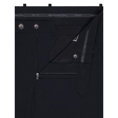 Pantaloni Uomo Chino Surflex Winter Micro Navy dettaglio