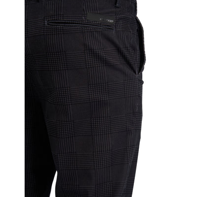 Pantaloni Uomo Velvetflex in surflex Nero dettaglio retro