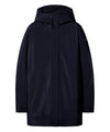 Parka Uomo Blu, regular fit, idrorepellente e antivento