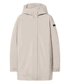 Parka Uomo Beige, regular fit, idrorepellente e antivento