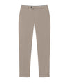 Pantalone Uomo Beige dall'effetto opaco e dal fit slim