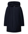 Parka Donna Blu idrorepellente, con pelliccia
