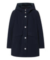 Trench Donna in tessuto opaco, con bottoni frontali