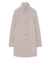 Cappotto Donna Panna, a collo alto