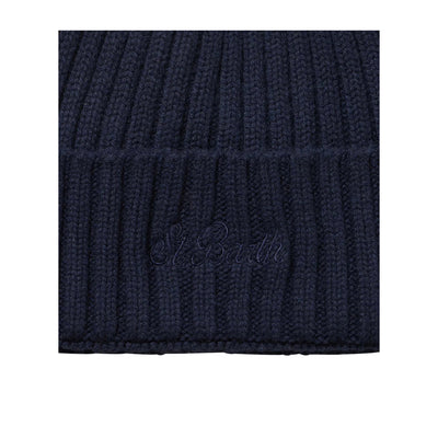 Cappello Uomo Wengen Blu Navy dettaglio