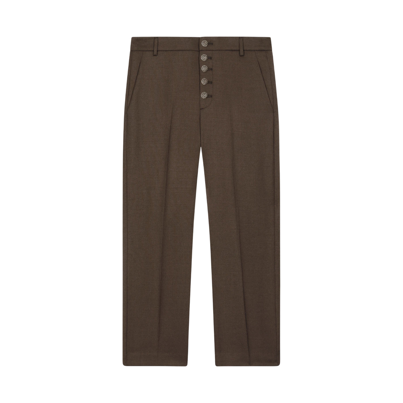 Pantalone Donna, Nima modello chino, con bottoni frontali