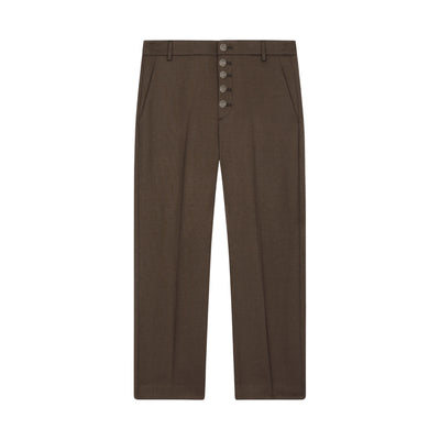 Pantalone Donna, Nima modello chino, con bottoni frontali