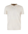 Men's polo shirt with ribbed armholes