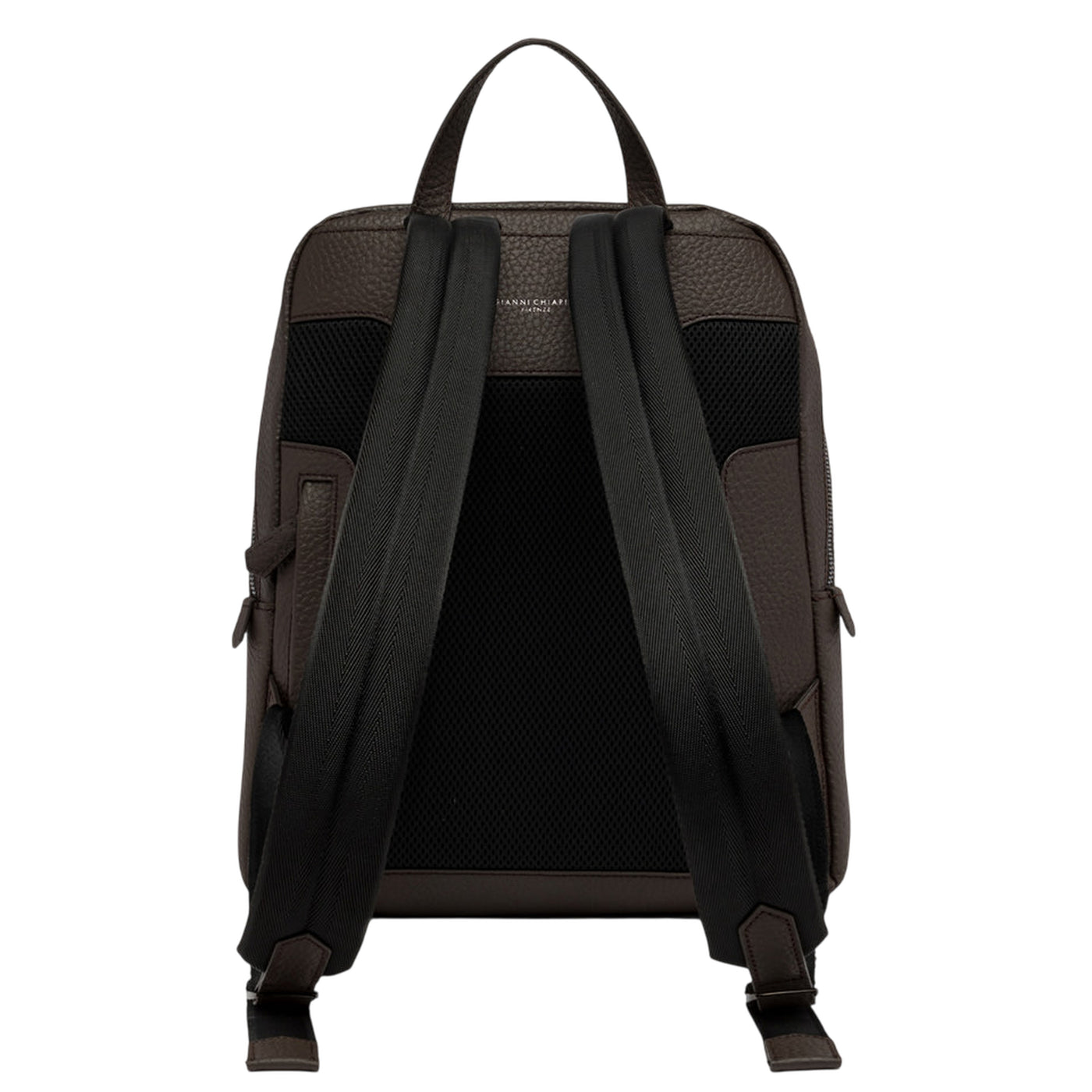 Zaino Uomo in pelle martellata marrone retro