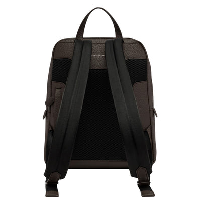 Zaino Uomo in pelle martellata marrone retro