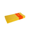 Telo mare Unisex giallo con logo