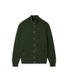 Cardigan Uomo con bottoni grandi Verde