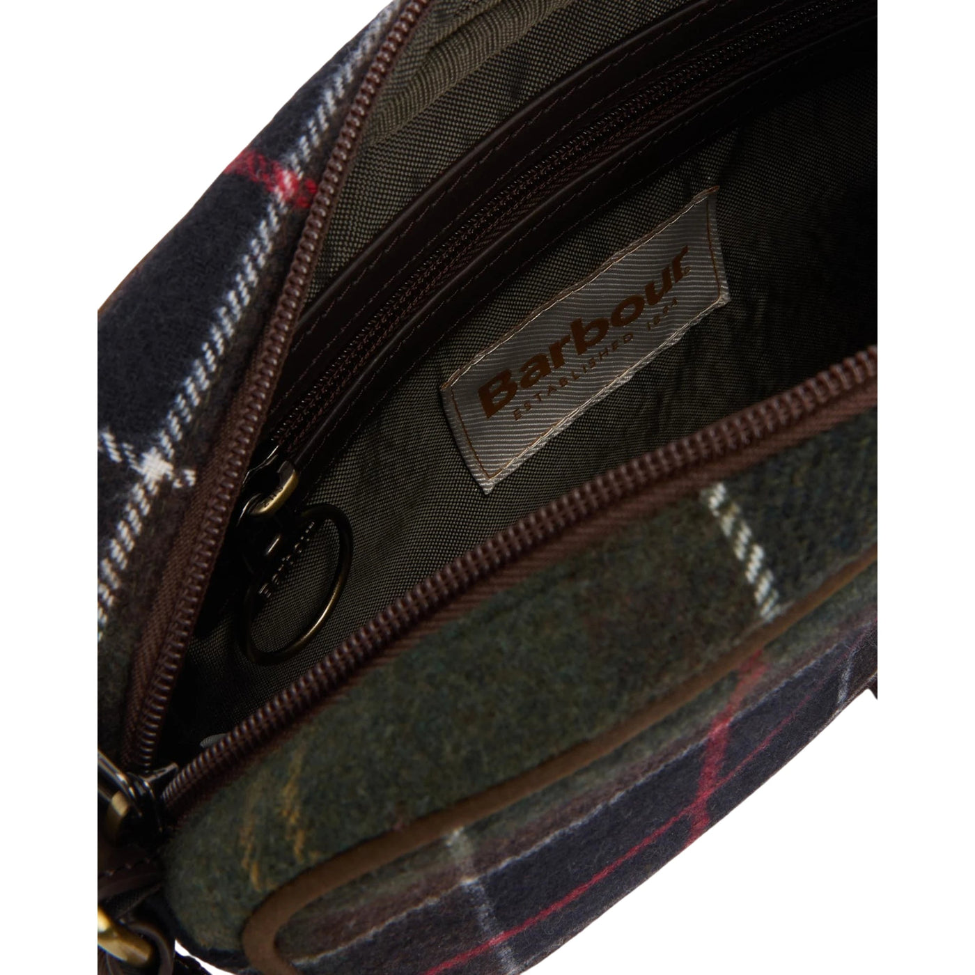 Borsa Donna Culross a tracolla tartan interno