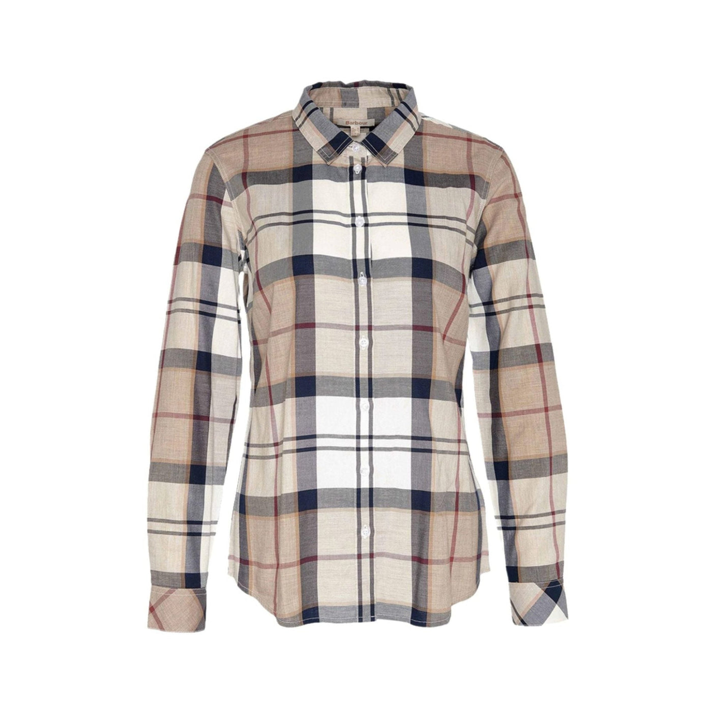 Camicia Donna Berton, dal taglio classico con motivo tartan