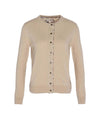 Cardigan Donna con toppe sui gomiti Beige