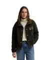 Giubbino Donna Mabel Fleece, in teddy, con taschino