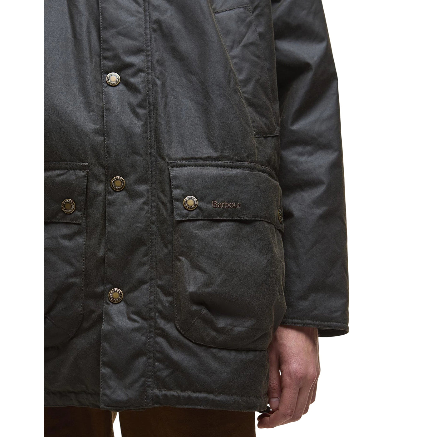 Parka Uomo Bedale con cappuccio dettaglio