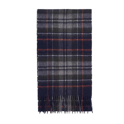 Sciarpa Uomo tartan con frange