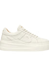 Sneakers Donna Mary Lou Bianca, con tomaia in pelle