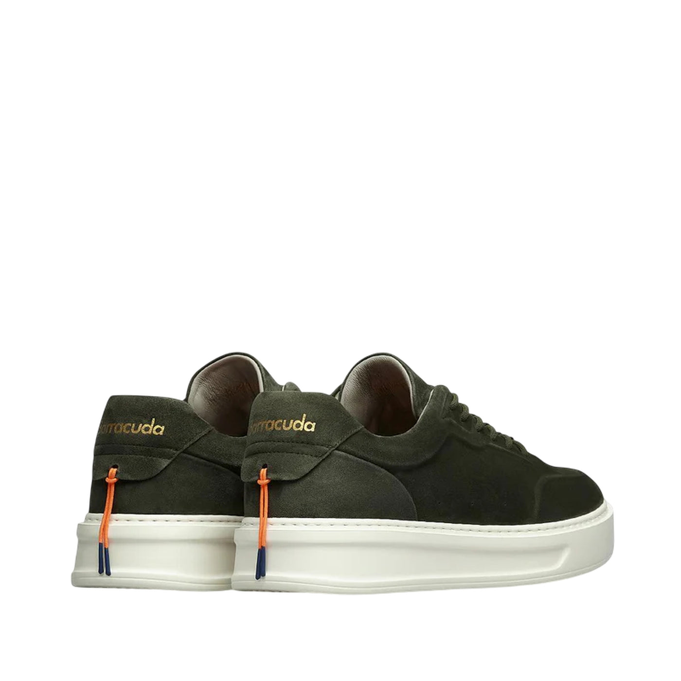 Sneaker Uomo slip-on Phoenix Verde militare retro