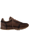 Sneakers Donna Rocket Marrone, con tomaia in camoscio