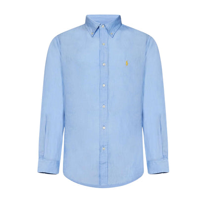 Men's shirt with yellow pony