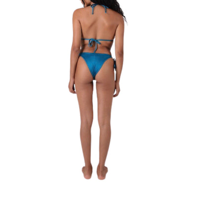 Woman swimsuit with lurex detail