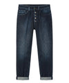 Jeans Donna Knoss, modello cinque tasche, con bottoni