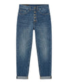 Jeans Donna Knoss, modello cinque tasche, lavaggio medio