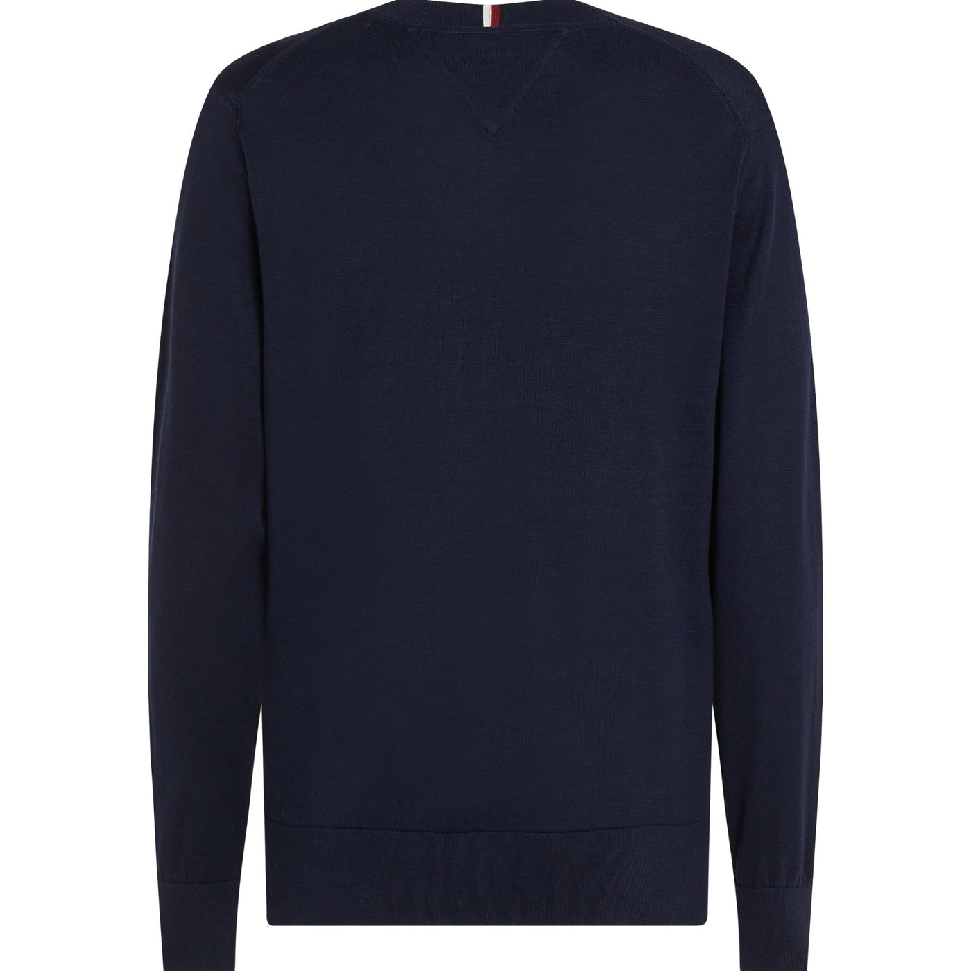Men's sweater with ribbed collar and cuffs