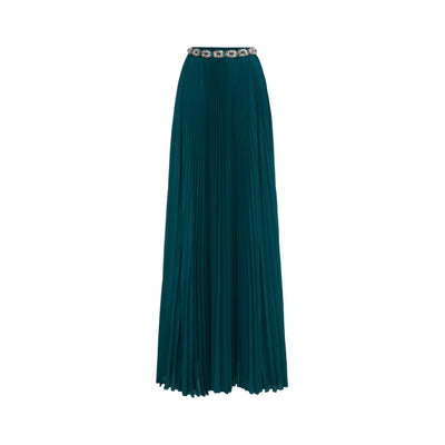 Women's georgette skirt with embroidery