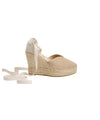 Espadrillas Donna con zeppa e scollo a cuore