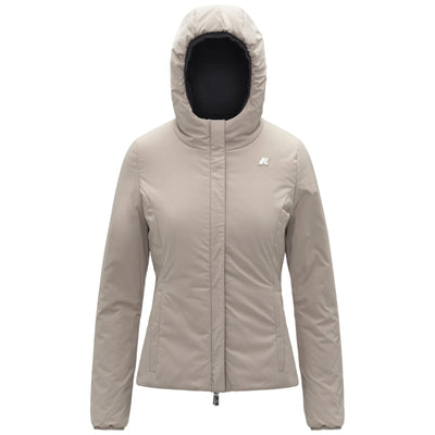 Giubbotto Donna imbottito Lily Double Nero/Beige