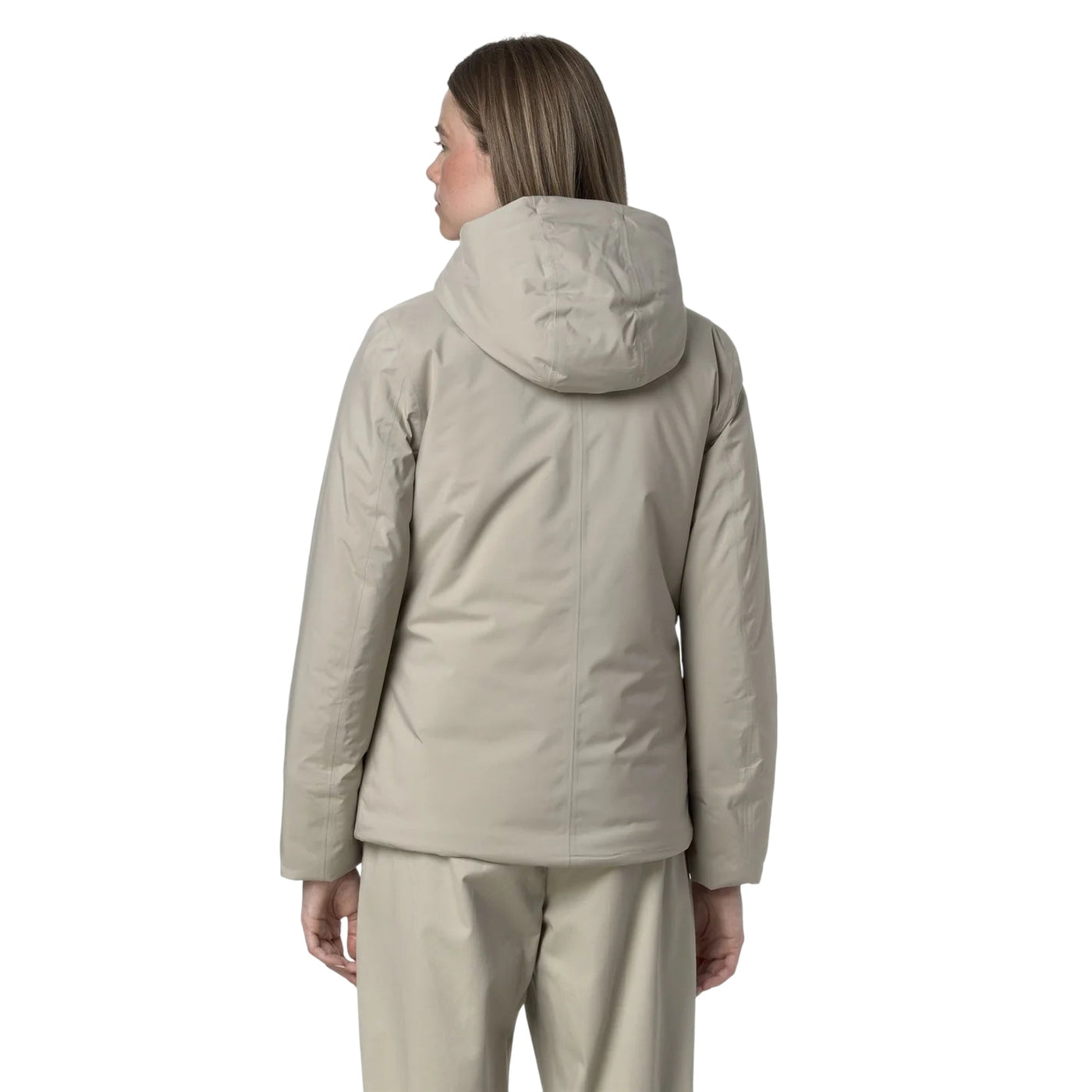 Giubbotto Donna Lil Soft Touch Marmotta Beige modella retro