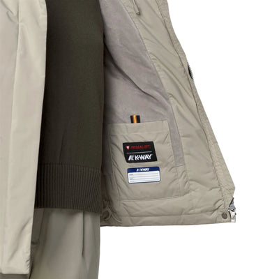 Giubbotto Donna Lil Soft Touch Marmotta Beige dettaglio interno
