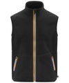 Gilet Uomo Yannick reversibile in pile caldo nero