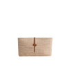 Pochette Kaia Donna in raffia beige