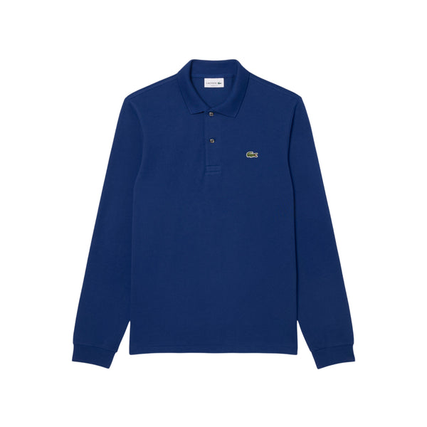 Polo Uomo a manica lunga Blu
