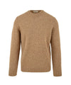 Men's melange wool sweater